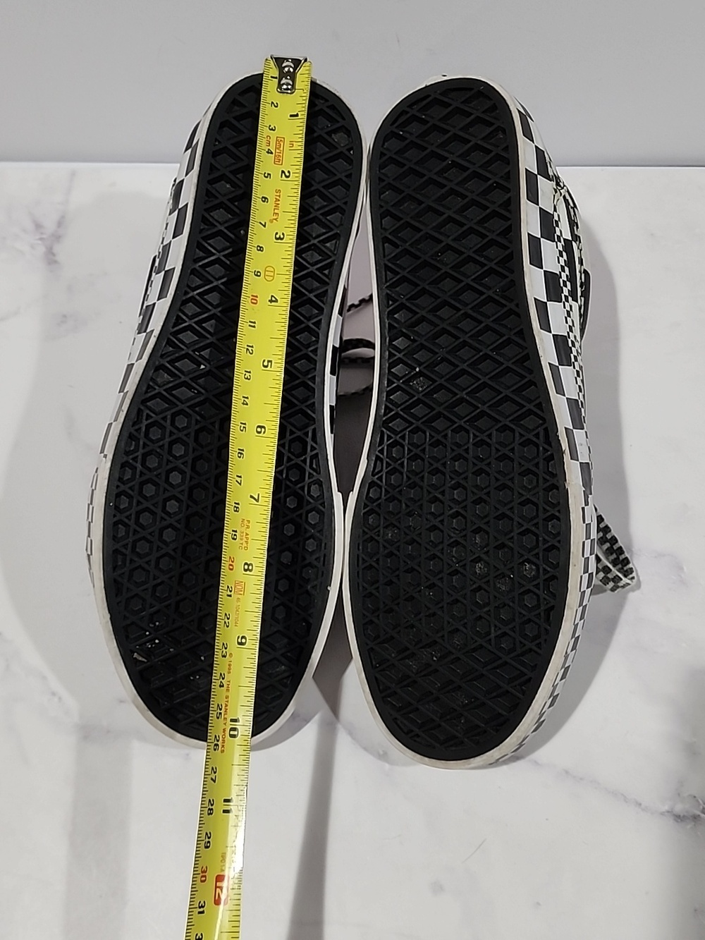 Vans Checkered Black and White Sneakers - Picture 6 of 7